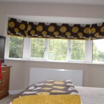 Bedspread and Roman Blind